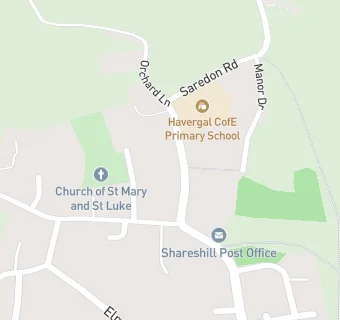 map for Havargal CE Primary School