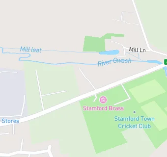 map for Stamford Town Cricket Club