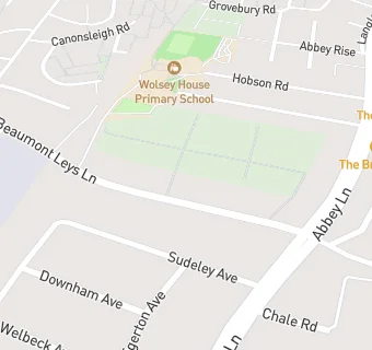 map for Wolsey House Primary School