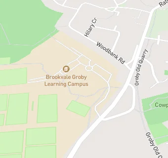 map for Brookvale High School Groby