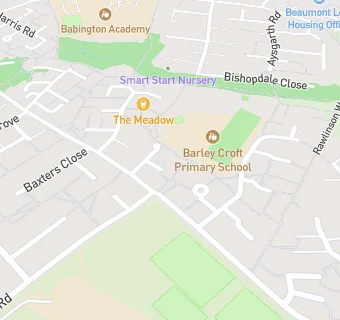 map for Barleycroft Primary School Breakfast Club