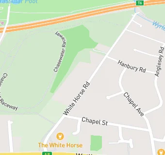 map for Whitehorse Road Care Home