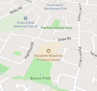 map for Elizabeth Woodville Primary School