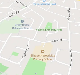 map for Elizabeth Woodville Primary School