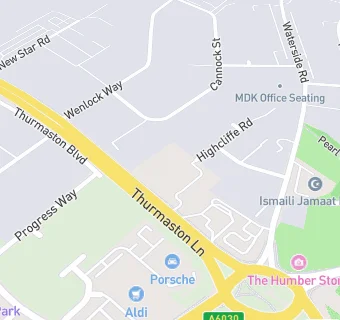 map for Hamilton Service Station/Morrisons