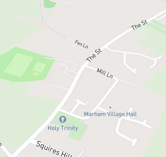 map for Marham Surgery