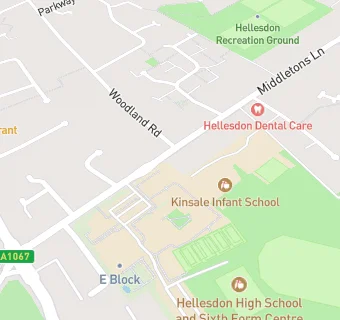 map for Hellesdon High School