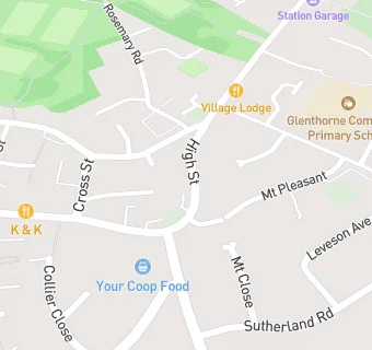 map for High Street Surgery