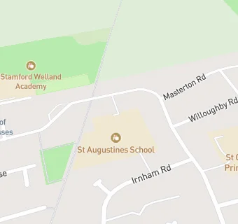 map for St Augustine's Catholic Voluntary Academy