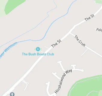 map for The Bush Public House