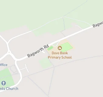 map for Dove Bank Primary School