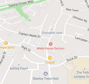 map for Dawley House