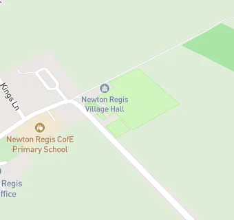 map for Sodexo at Newton Regis C of E Primary school