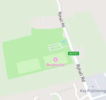 map for Borderville Sports Centre - New College Stamford