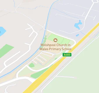 map for Welshpool C in W Primary School