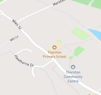 map for Thornton Primary School