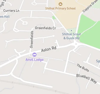 map for The Anvil Shifnal