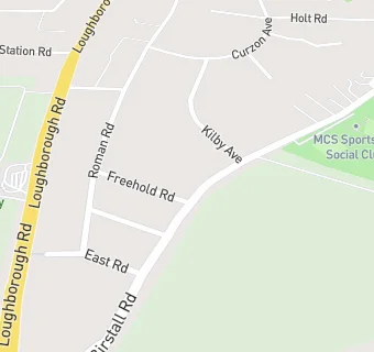 map for St Margarets Bowls Club