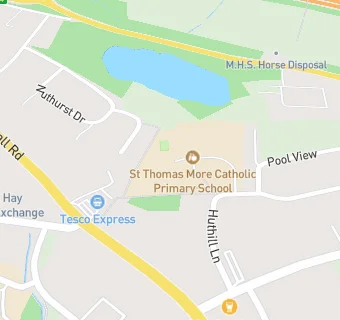 map for St Thomas More Catholic Primary School