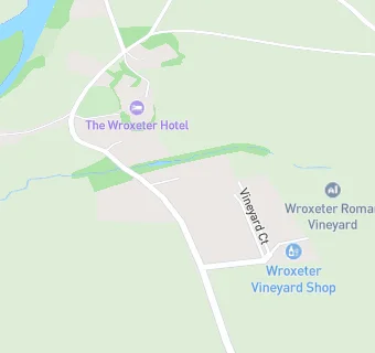 map for Wroxeter Hotel