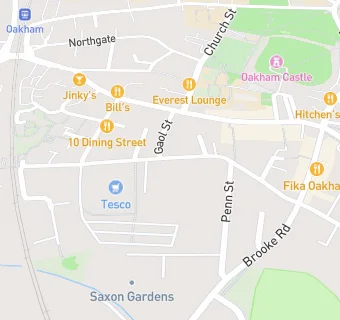 map for Tesco Stores Ltd