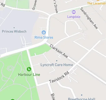 map for Lyncroft Residential Home