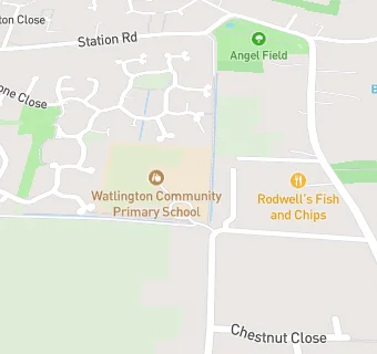 map for Watlington Community Primary School