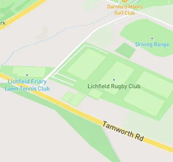 map for DGBG Ltd @ Lichfield Rugby Club Bar