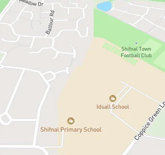 map for Idsall School