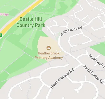 map for Heatherbrook Primary Academy