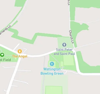 map for Watlington Village Hall