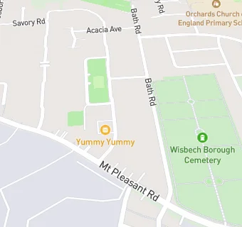 map for Yummy Yummy Chinese Takeaway