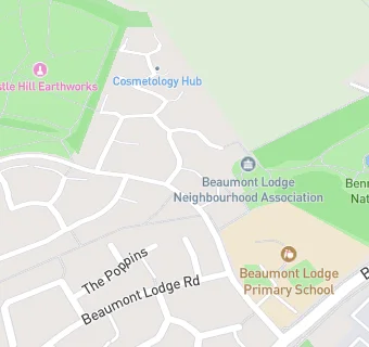 map for Heatherbrook Surgery