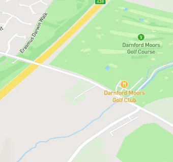 map for Darnford Moors Golf Club & Restaurant