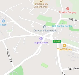 map for Applegreen Drayton