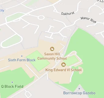 map for Lichfield Food Bank