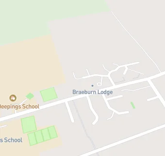 map for Braeburn Lodge - Barchester Care