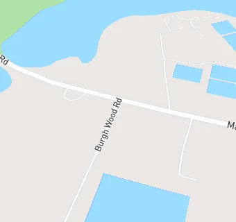 map for Rollesby Broads Sailing Club