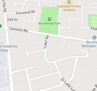 map for Park Primary School