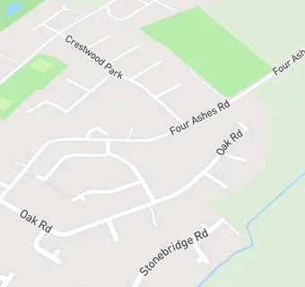 map for Brewood Cricket Club