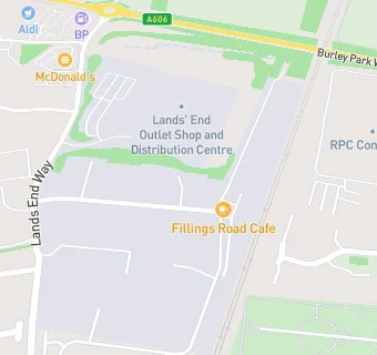 map for Fillings Road Cafe