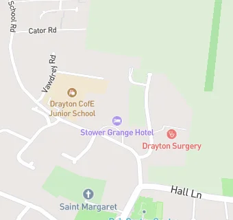 map for Stower Grange Hotel