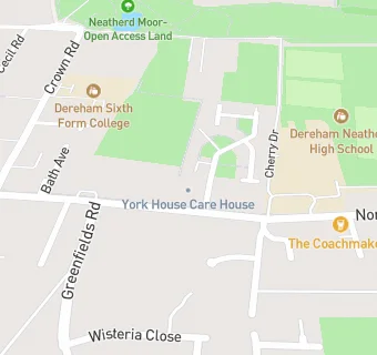 map for York House