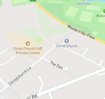 map for Christ Church CE Primary School