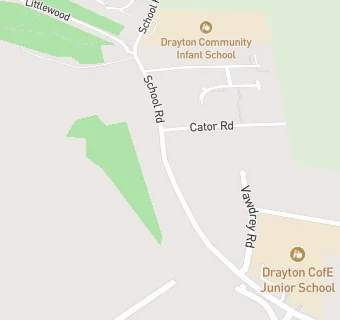 map for Vertas Group Ltd At Drayton Junior School