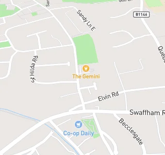 map for Gemini Public House