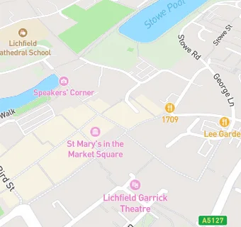 map for The Earl Of Lichfield Arms