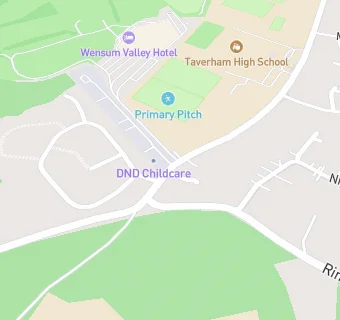 map for Taverham High School