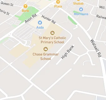 map for St. Mary's Catholic Primary School