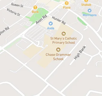 map for Chase Grammar School International Study Centre